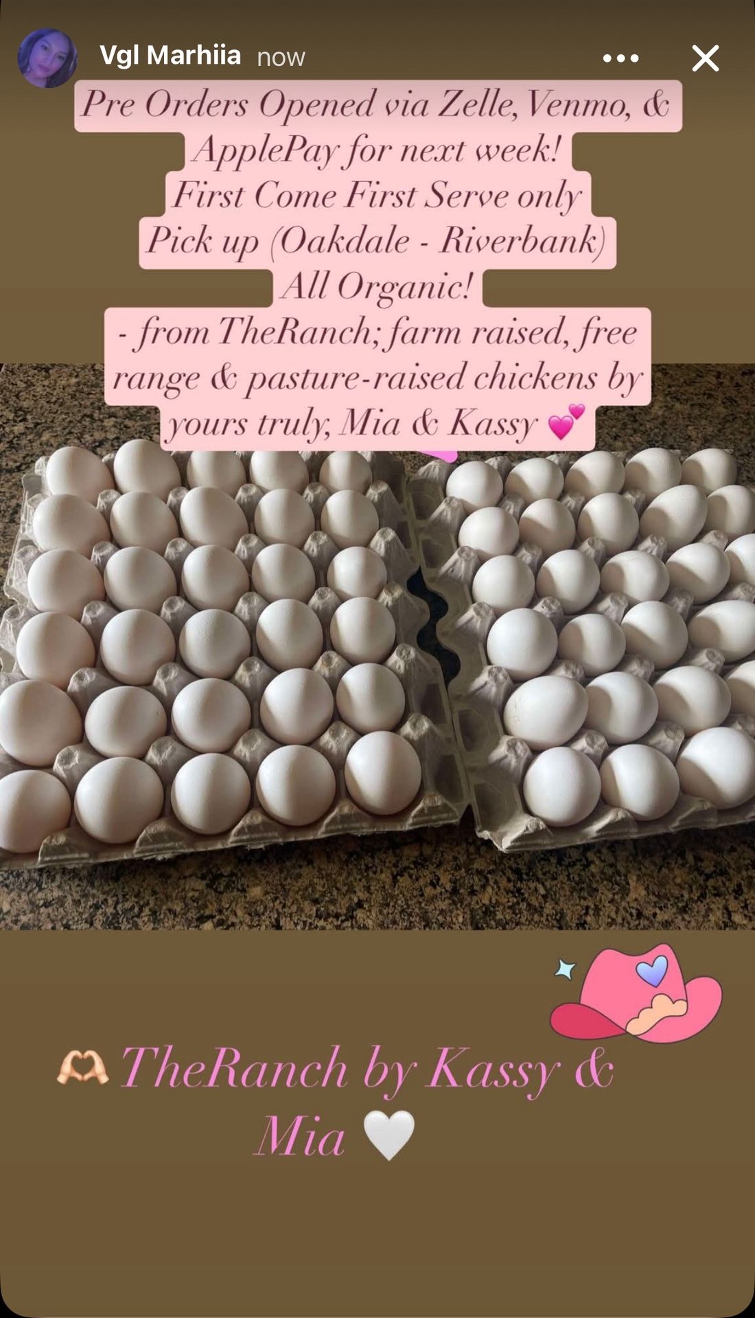 Pasture-raised eggs !