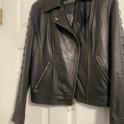 Guess Ladies Leather Jacket