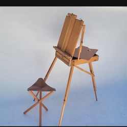 Vintage Made In Italy Mabef Artist Portable Easel In Excellent Condition 