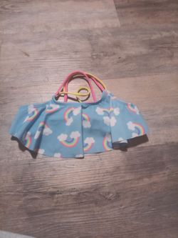 Girls Rainbow Cloud Bikini Swim Top