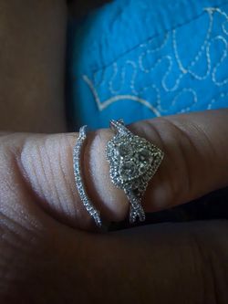 10k diamond rings