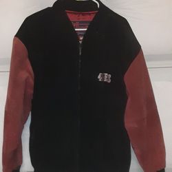49ers Suede Leather Jacket