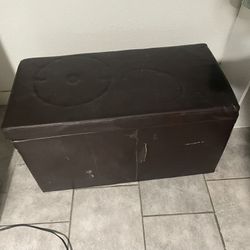 Brown Ottoman For Sale (lid Comes Off)