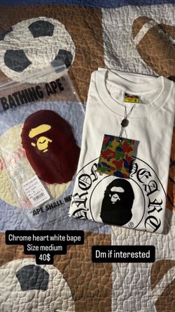 Crome heart white and black
