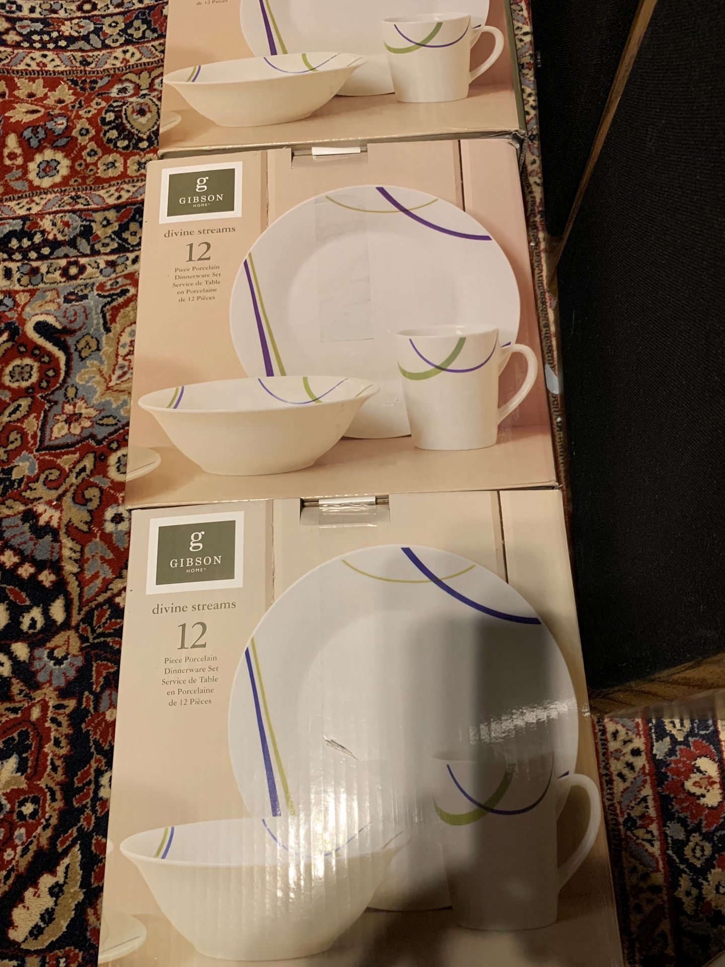 NEW GIBSON DINNERWARE