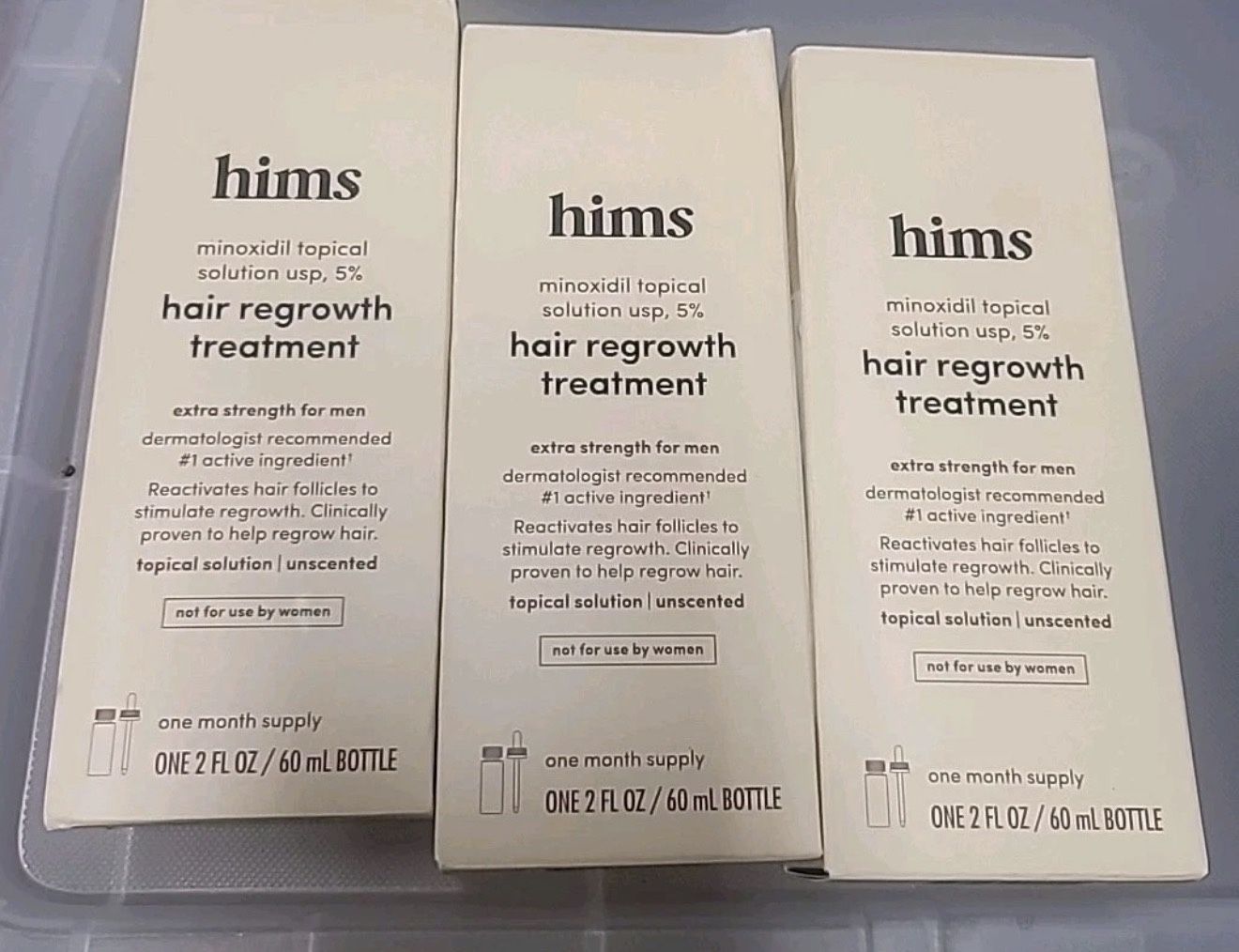 HIMS Hair Treatment, Minoxidil, 12 Month Supply 