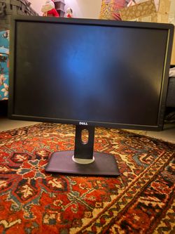 Dell monitor p2213f black it can turn up and down and up straight