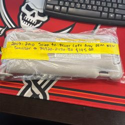 2007 2010 Scion Tc Driver Left Grey Oem New Sunvisor