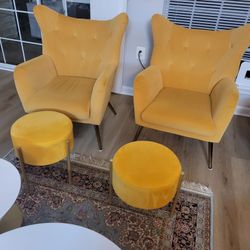 3 Accent Chairs