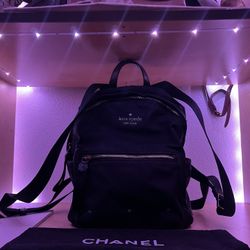 Black Kate Spade Backpack 