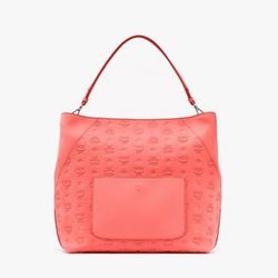 Klara MCM Hobo Bag Coral 