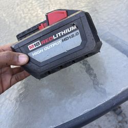 MILWAUKEE RED LITHIUM 12.0 BATTERY 