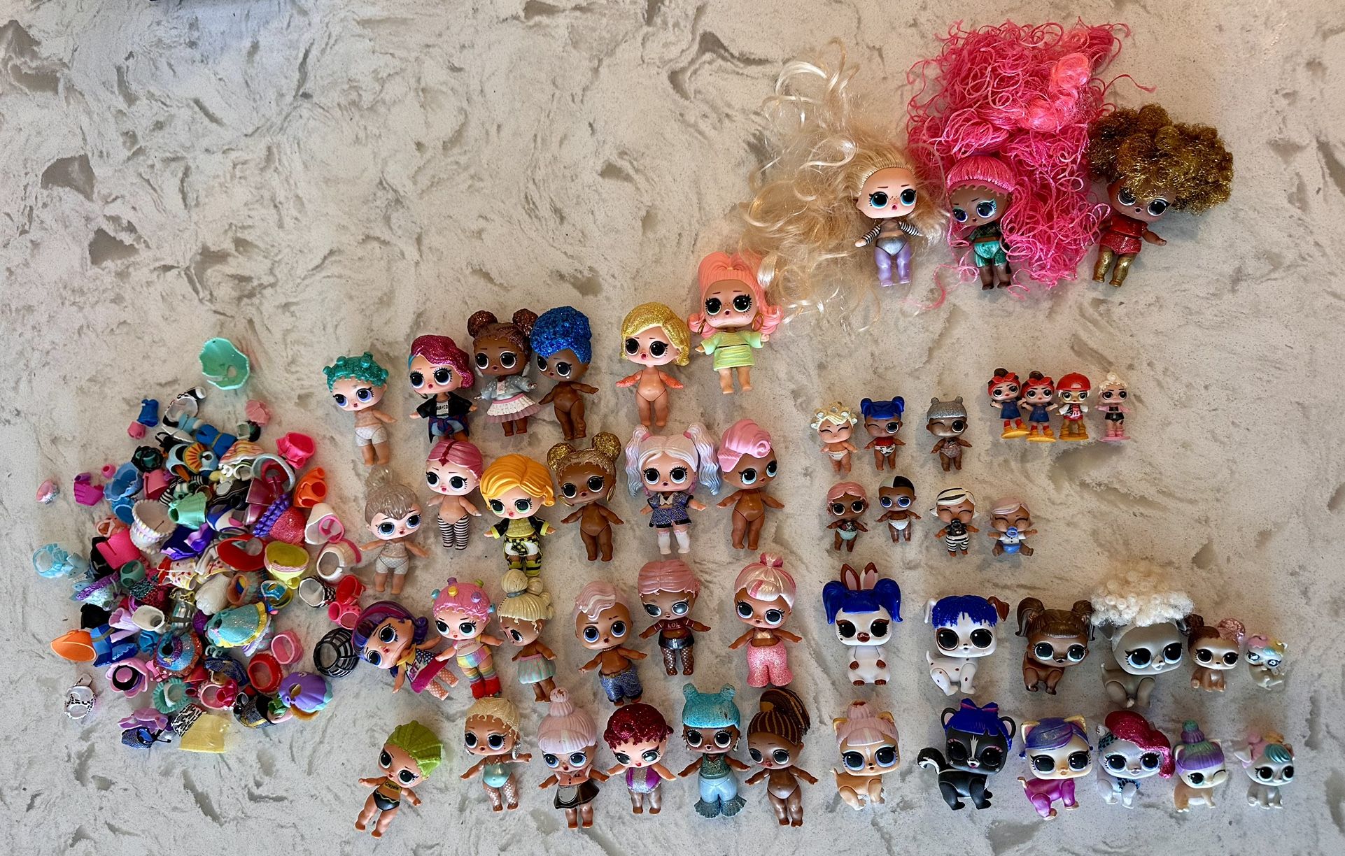 LOL Doll Lot + Accessories 