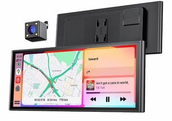 Portable Car Touchscreen Display with Backup Camera