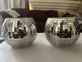 Disco ball vasts x6