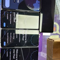 Bulk Of 8 Google Pixel 7 Carrier Unlocked 128gb