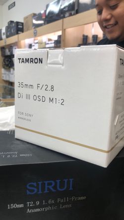 Tamron 35mm F/2.8 Di III OSD M 1:2 Sony E