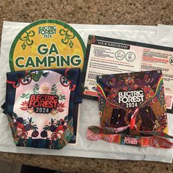 Electric Forest 2024 GA Ticket And Car Camping Pass