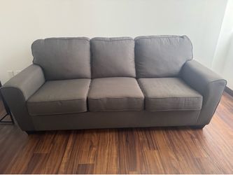 Living spaces gray sofa