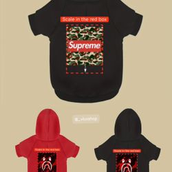 Dog Hoodies Personalized Custom Made 