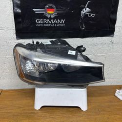 Bmw F25 F26. Rh Side  Headlight Halogeno Oem