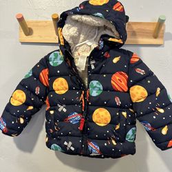 Gymboree Space Puffer Jacket 