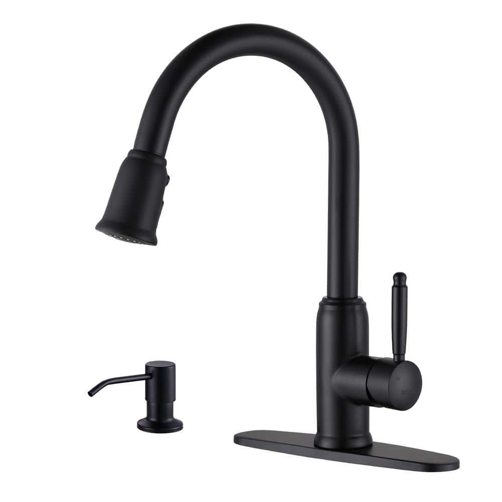 Kitchen Faucet with Soap Dispenser