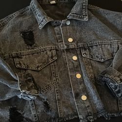 Jean pants, shorts and jacket $10 EACH