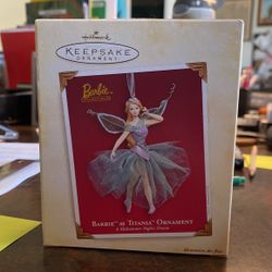 Barbie As Titania Ornament - NIB