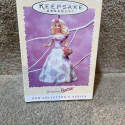 Hallmark Keepsake Collectors Series Ornament Easter Springtime Barbie 1995