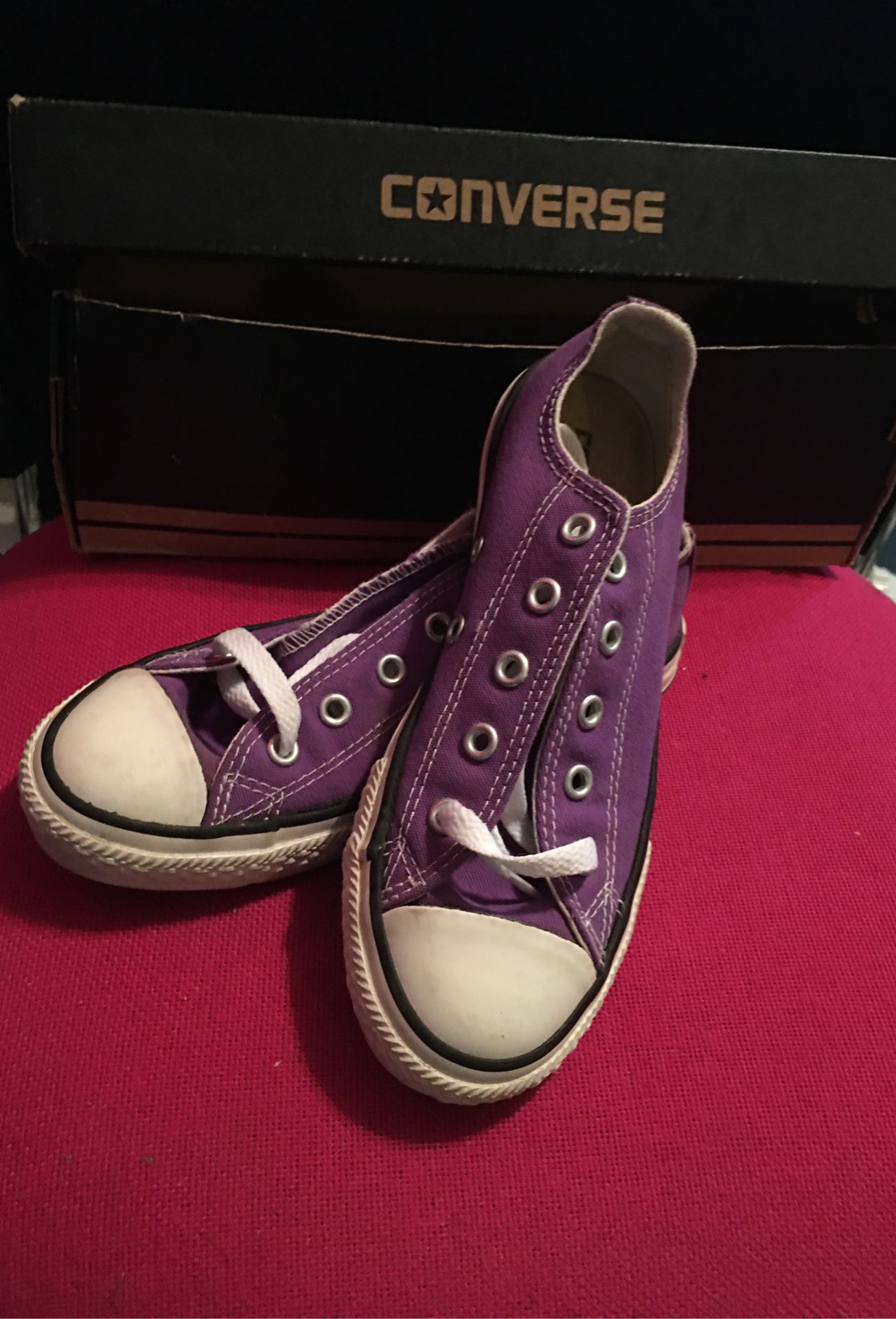 Purple Converse AllStars