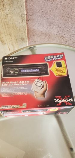 Sony Xplod 200w AM FM Car CD Receiver 