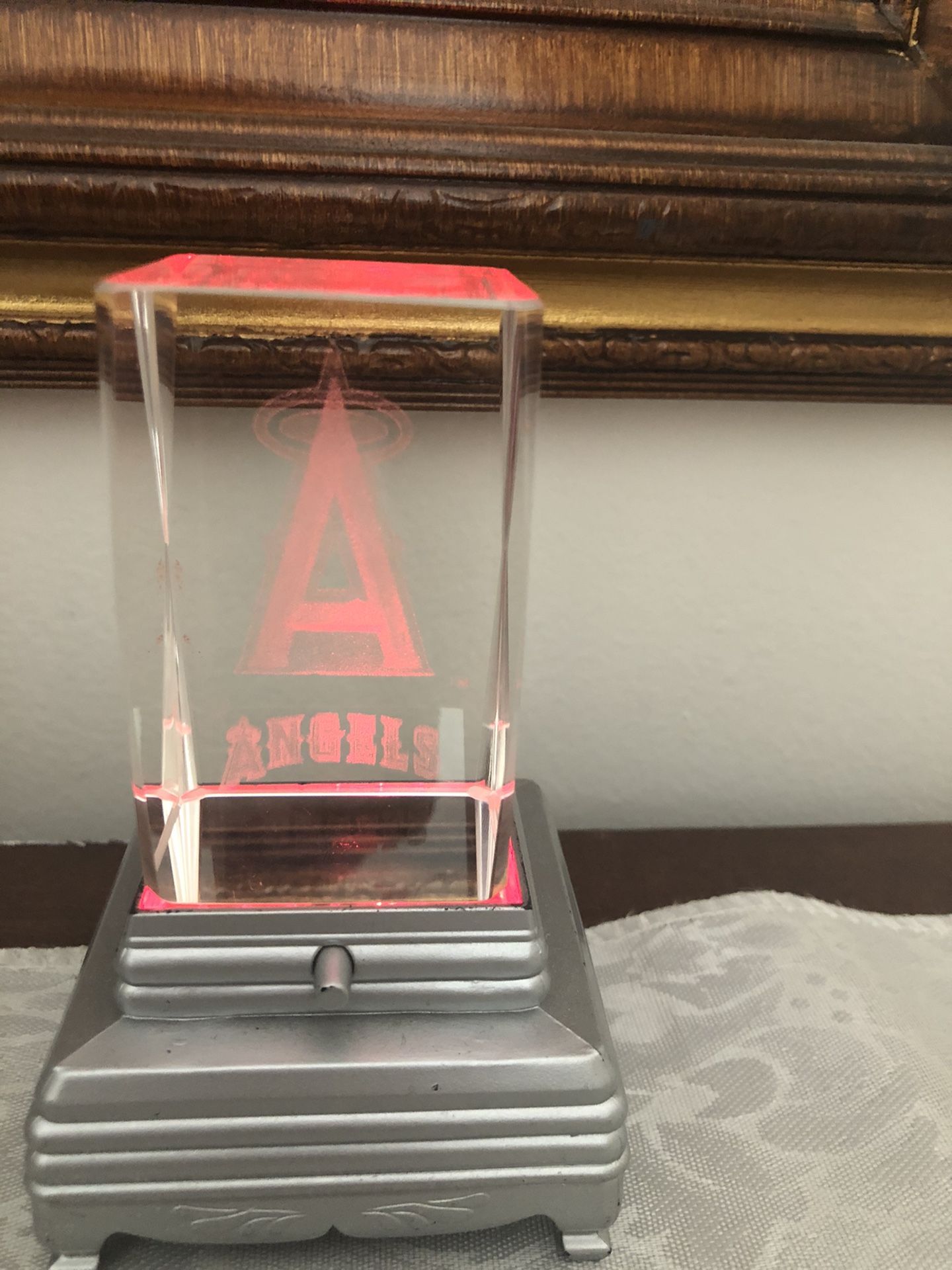 Anaheim angels glass light