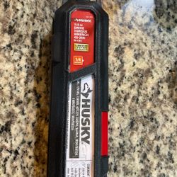 Husky 1/4 Drive Torque Wrench 