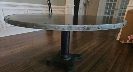 Dinning room table iron table