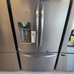 Frigidaire Stainless Steel French Door Refrigerator New Scratch And Dent 6Month's Warranty 