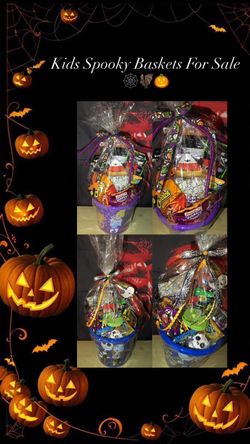 Kids Spooky Basket