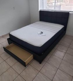 New Queen Size Bed Frame With Mattress New Bedroom Furniture