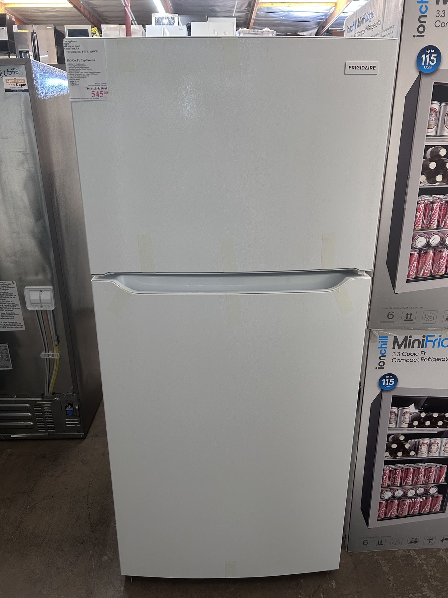 New FRIGIDAIRE 20 Cu. Ft. Upright Freezer