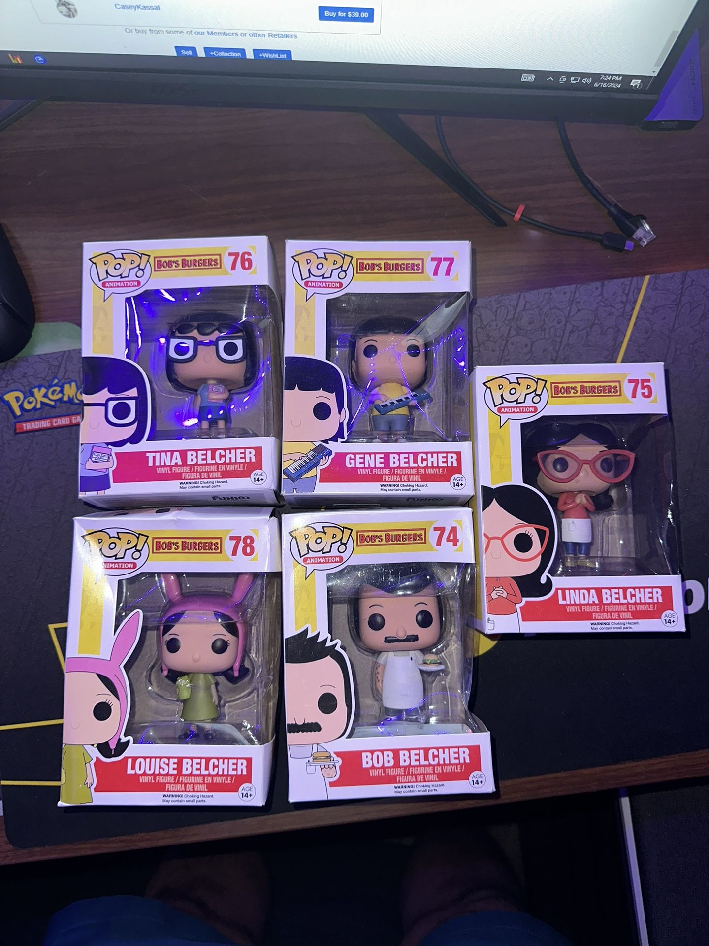 Bob’s Burgers Funko Pops