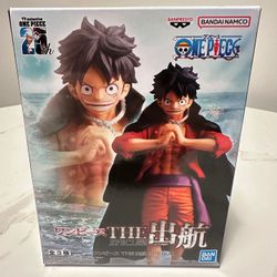 NEW ONE PIECE THE Departure MONKEY D LUFFY BANPRESTO Japan Bandai Anime Figure