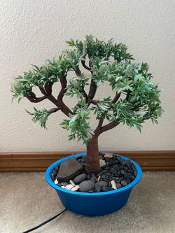 Decorative LED Fiber Optic Bonsai Tree – Beautiful Home Décor