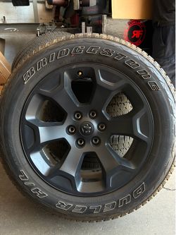 20” Ram Wheels and Tires