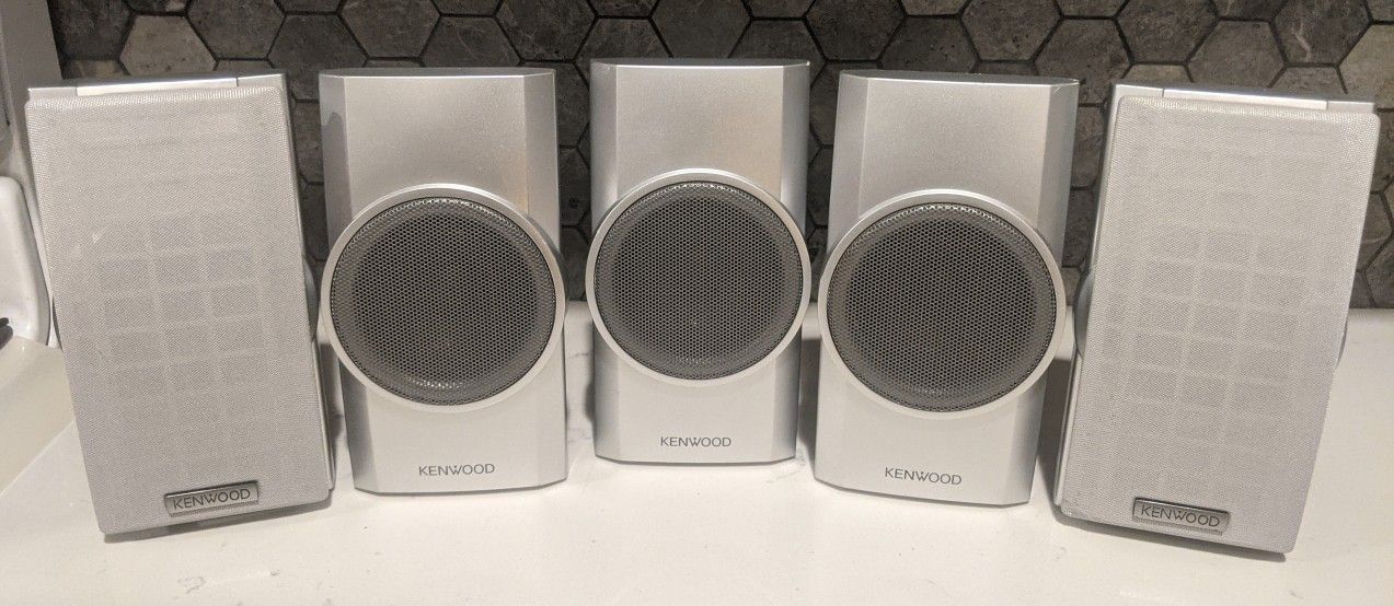 Small Set of Kenwood Surround Speakers