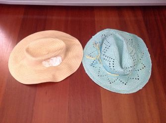 Girl sun hats