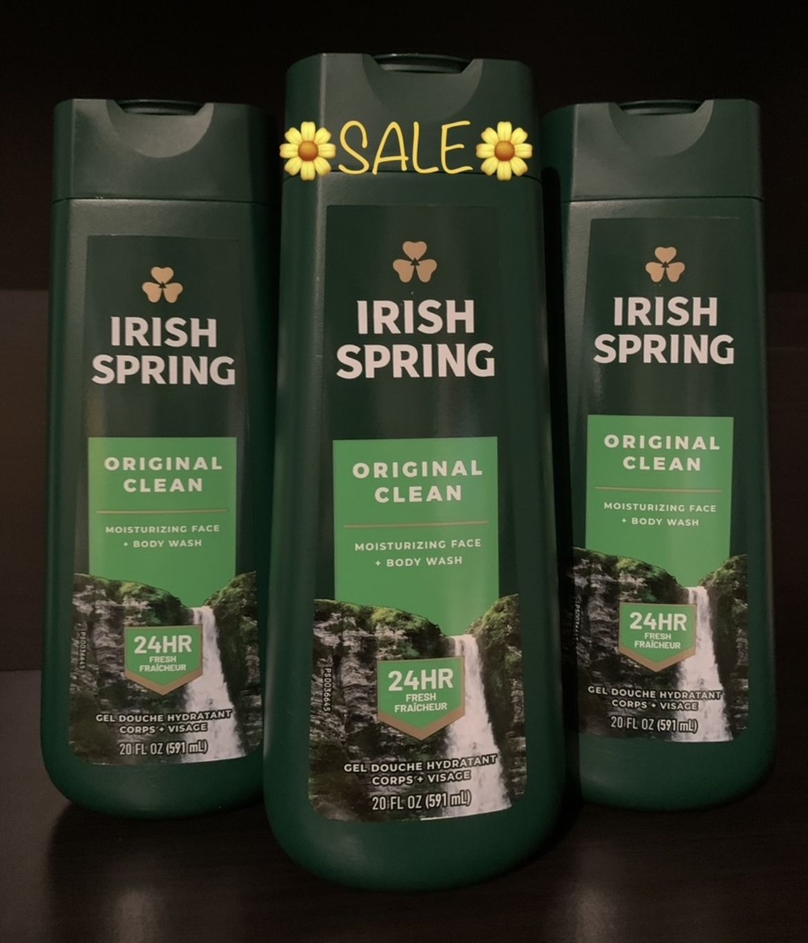 NOW $11.99 (PACK OF 3) BODY WASH