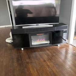 Fireplace TV Stand