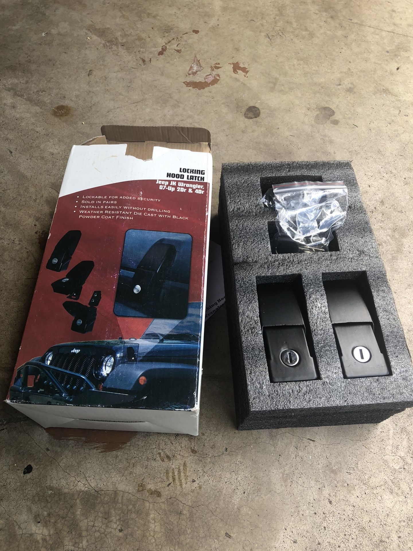 Locking Hood Latch