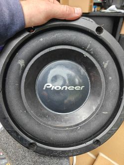 Pioneer 10" subwoofer