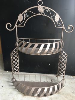 Cute metal shelf